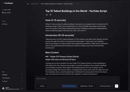 Tube Magic – Strumenti di Intelligenza Artificiale per crescere su YouTube